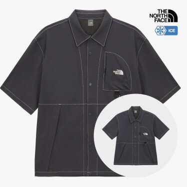 공용 피크힐 반팔 셔츠NH8SS01A
