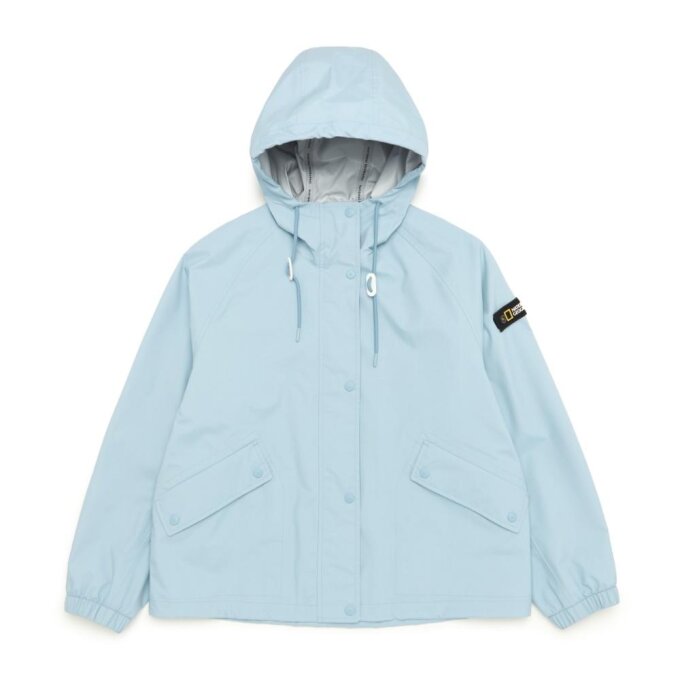 여성 마틴1 후드 숏기장 웨더자켓 N231WJP010 (STORM BLUE)