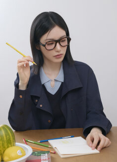데님 라이크 하이넥자켓