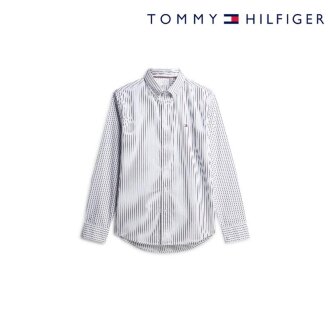 [Regular fit] 플렉스 헤어라인 포플린 셔츠 T12G7WSH500MT1_0FA
