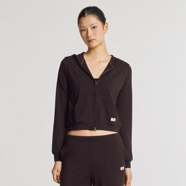 WOMEN NB-FLOWY 후드집업 (SLIM FIT) NBMDG3W112 BR