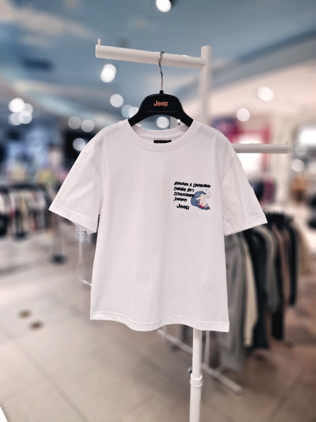 킵쿨 서핑곰 반팔티 KR2TSU217 WH