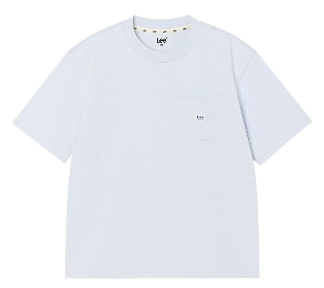 키즈 포켓 스티치 포인트 베이직 티셔츠(LK2602ST05)SB
