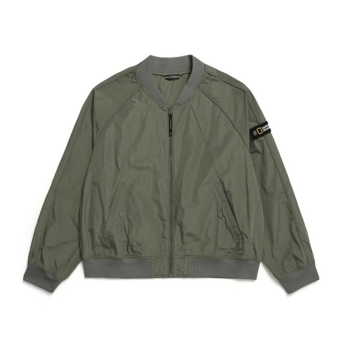 여성 아나스 봄 블루종 점퍼 LICHEN KHAKI N241WJP070