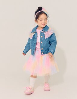 	데님 무지개샤장식JK Q44DCK080