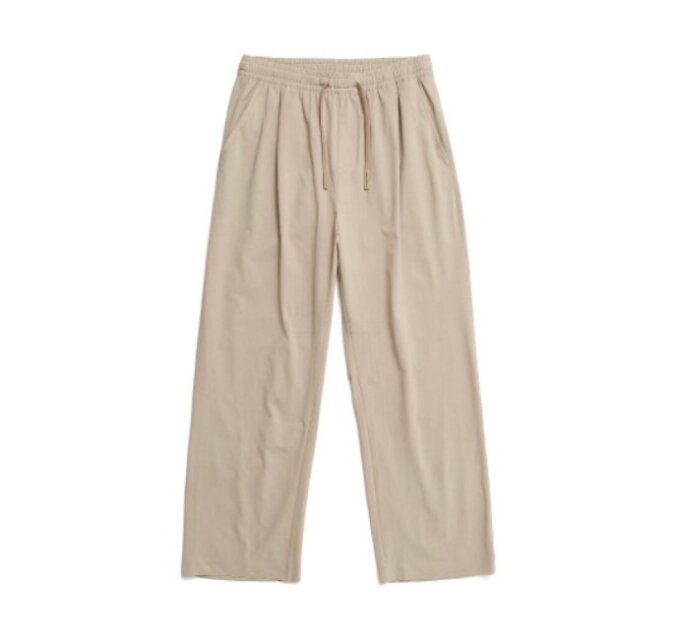 [남성]프로즌 에어 턱와이드 팬츠 OAK BEIGE N232MPT070