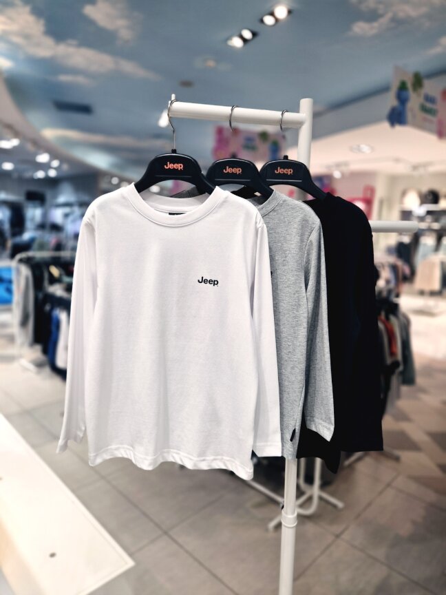 제이라벨 긴팔티 KR3TSU023 WH