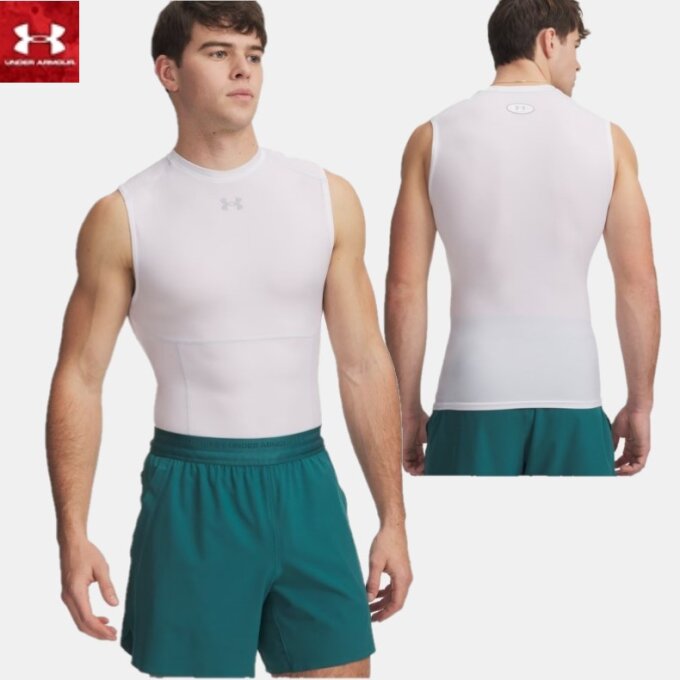 [언더아머]UA HeatGear® 엘리트 컴프레션 슬리브리스(6015380-100)