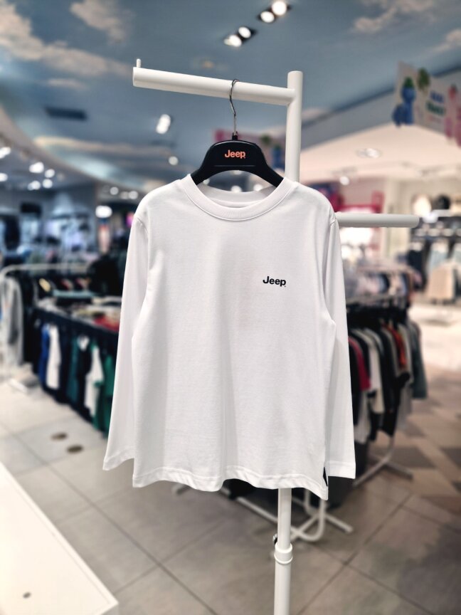 제이라벨 긴팔티 KR3TSU023 화이트