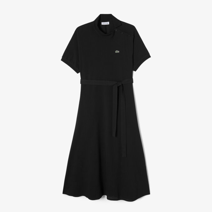 26SS 라코스테 여성 사선플라켓 폴로 드레스 EF508E-56G 031