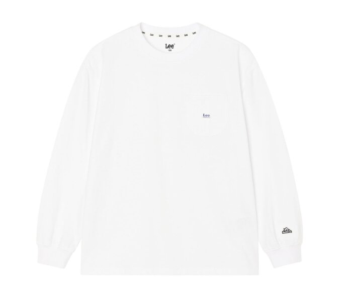 키즈 스몰트위치 포켓 포인트 긴팔티셔츠(LK2603LT08)WH
