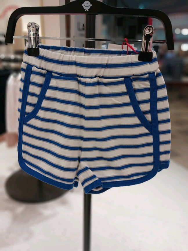 스트라이프 하프팬츠 BL 86329-402-01