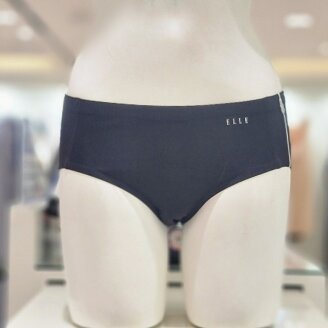 블랙 골지 언더 홀딩 퓨징 팬티 EEWBP971BK