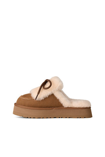 UGG   [WOMEN]플랫폼 슬리퍼 (디스케트 헤리티지) 컬러 3종 택1
