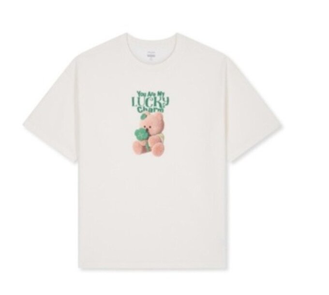 PKG2TS2250 여아 에어리쿨 어프어프 오버핏 반팔티 냉감 티셔츠 키즈 여름 데일리