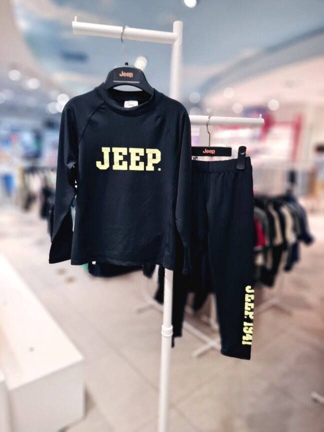 대문자 JEEP 래쉬가드 티셔츠 KP2RGU101 1941 워터레깅스 KP2RGU903 BK