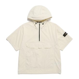 [공용]아델리 경량 우븐 스트레치 반팔 아노락 CRYSTAL BEIGE N242UFT141