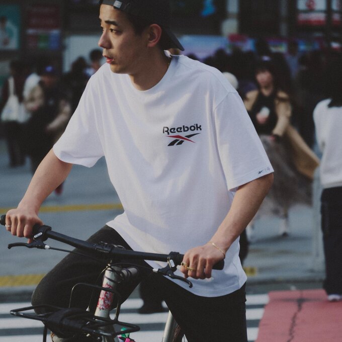  [x발란사] 펌프 반팔티 - 화이트 / RETS6ER83WT