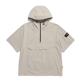 [공용]아델리 경량 우븐 스트레치 반팔 아노락 MOURNING BEIGE N242UFT141