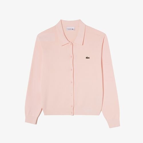 26F/W 라코스테 여성 폴로 카라 가디건 AF893E-56N N6I