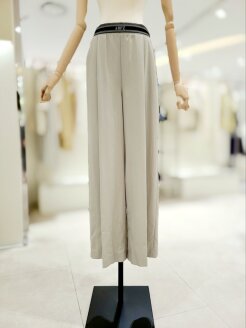 데일리 핀턱 밴딩 와이드 팬츠 (KSA5HP01)