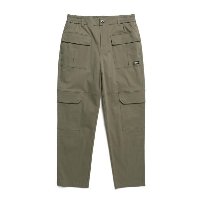 남성 필드 와이드 카고팬츠 LICHEN KHAKI N241MPT050
