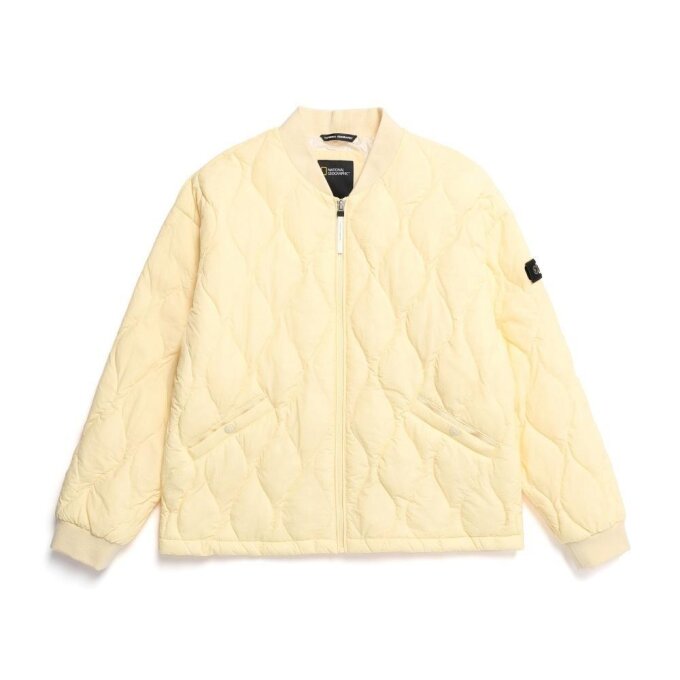 여성 딩고 퀼팅 변형 스트링 패딩자켓 N231WPD030 (BUTTER)