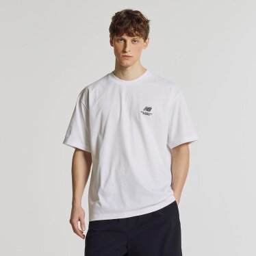 UNI FROZEN BOSTON 반팔티(SEMI OVER FIT) NBNEG31603 WH
