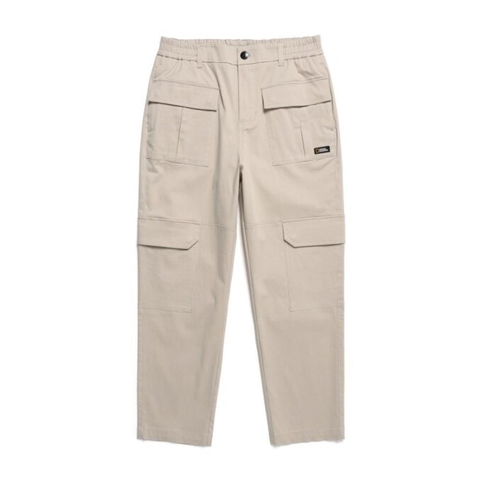 남성 필드 와이드 카고팬츠 MOURNING BEIGE N241MPT050