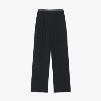 26F/W 라코스테 여성 로고밴딩 세미 와이드 팬츠 HF5433-56N 031