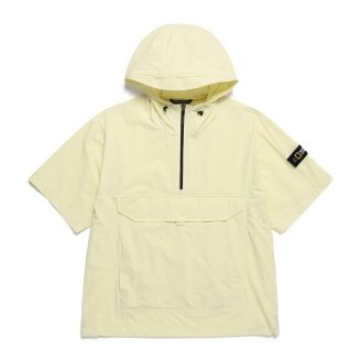 [공용]아델리 경량 우븐 스트레치 반팔 아노락 BUTTER N242UFT141