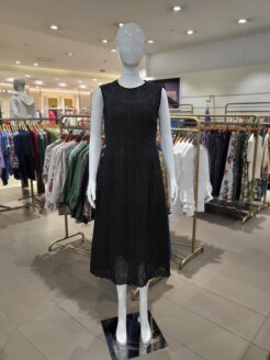 원단 자수 나시 원피스 B262WO3360
