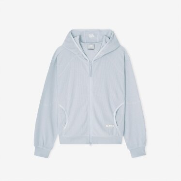 WOMEN AIRY 와플 후드집업 (SEMI OVER FIT) NBMDG3W812 LB 