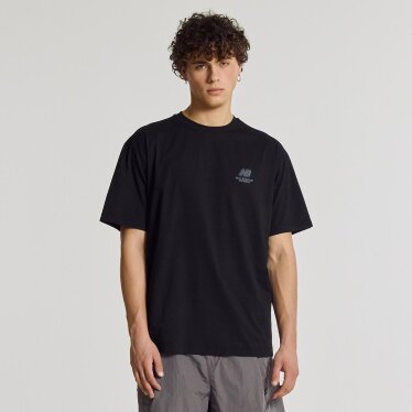 UNI FROZEN BOSTON 반팔티(SEMI OVER FIT) NBNEG31603 BK