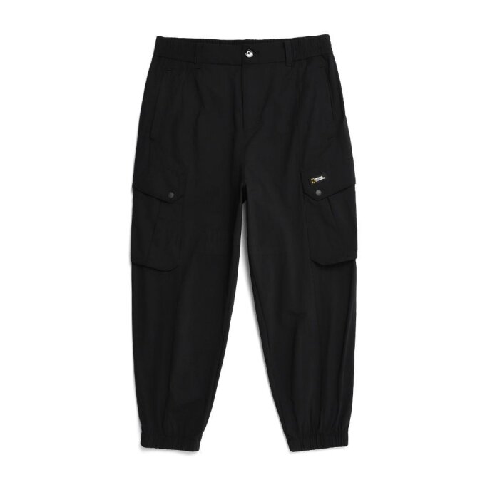 남성 쿨링 배기 조거 팬츠 CARBON BLACK N232MPT100