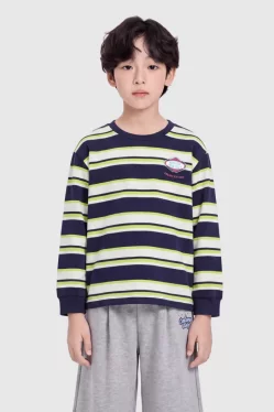 스트라이프 티셔츠  QATS03641(NY)