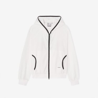 WOMEN AIRY 와플 후드집업 (SEMI OVER FIT) NBMDG3W812 CR 