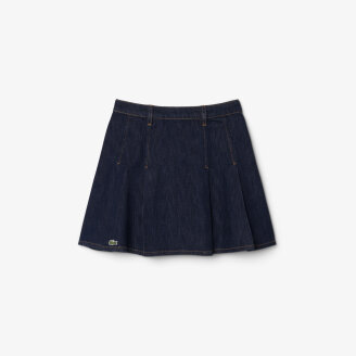 26F/W 라코스테 여성 코튼 플리츠 미니 스커트 JF8311-56N RNE