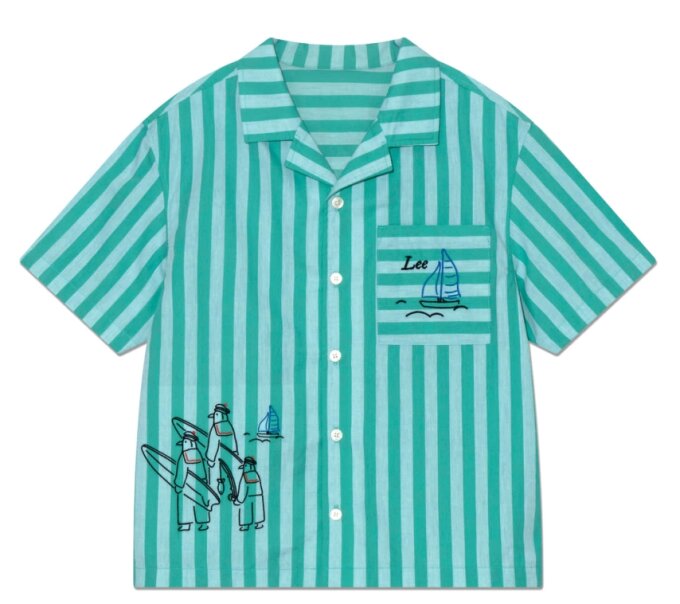 키즈 그래픽 하바나 반소매셔츠(LK2502SS07)MI