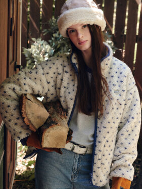여성 Pattern Dumble Zip-up(F) WHMZG4V21F