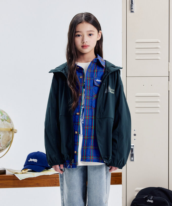 캠핑 바람막이 점퍼 KR2JPU291DN
