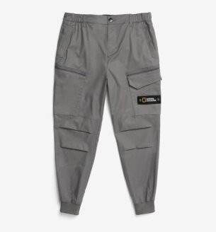 (공용)크로우 조거팬츠(배기조거핏) IRON GREY N232UPT030