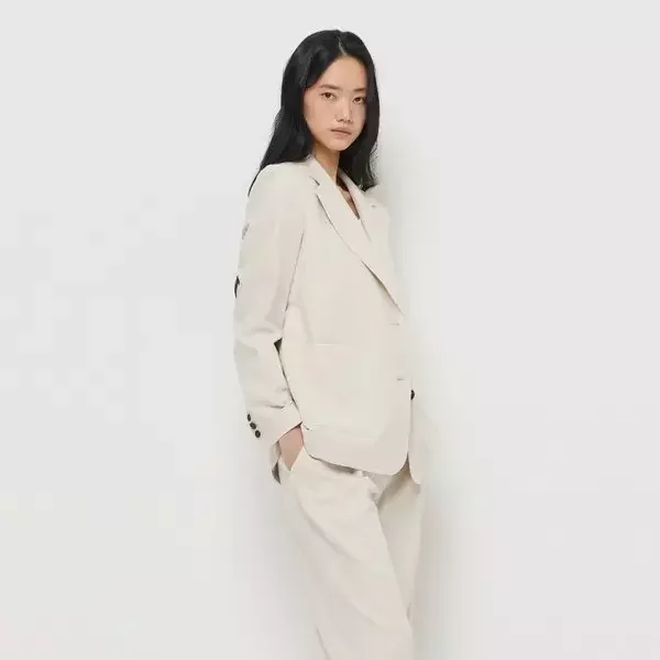 여성 아웃 포켓 싱글 자켓 SAJK80631