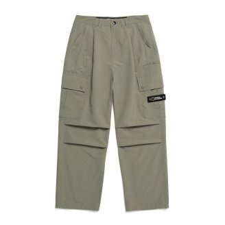 여성 아나스 볼륨 와이드 카고 팬츠 LICHEN KHAKI N241WPT070