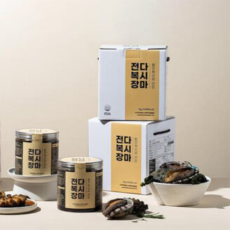다시마전복수산 전복장 2kg 선물 세트 (1kg x 2)