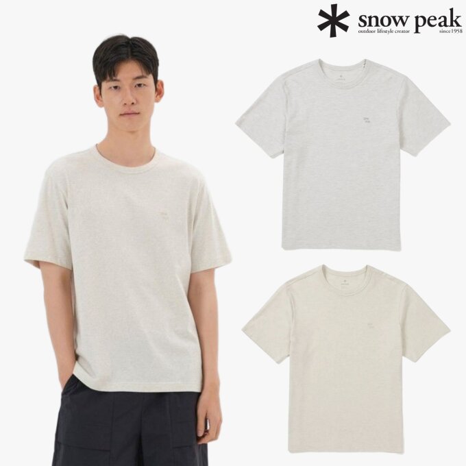 멜란지 반팔 티셔츠 S25MUFTS50