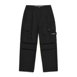여성 아나스 볼륨 와이드 카고 팬츠 CARBON BLACK N241WPT070