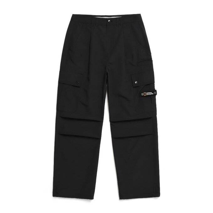 여성 아나스 볼륨 와이드 카고 팬츠 CARBON BLACK N241WPT070