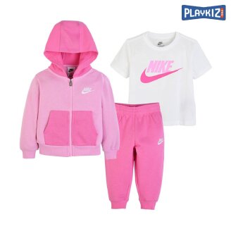나이키 라이프스타일 후디세트 3PK 유아 핑크 A263ST881P aksw