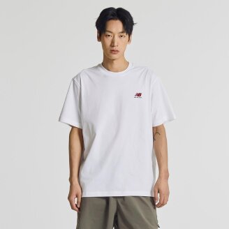 UNI FROZEN ESSENTIAL 스몰로고 반팔티 (STANDARD FIT) NBNEG31633 WH